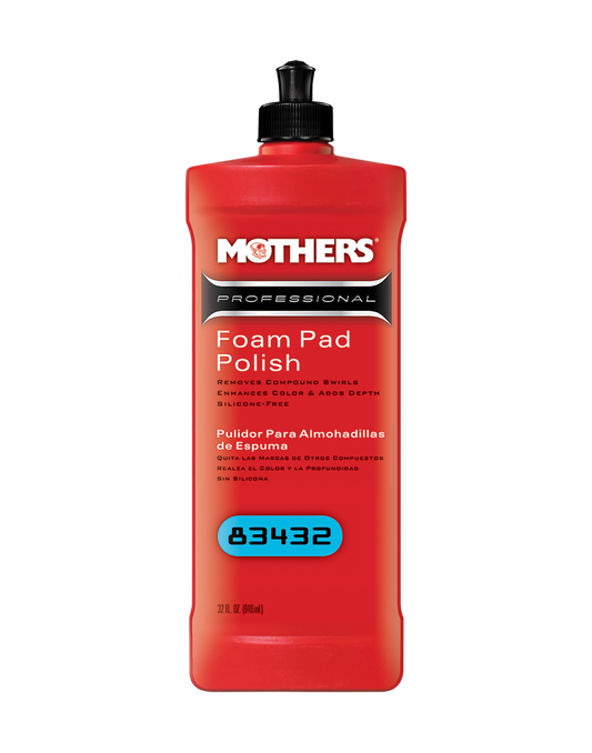 Mothers Professional Foam Pad Polish 83432