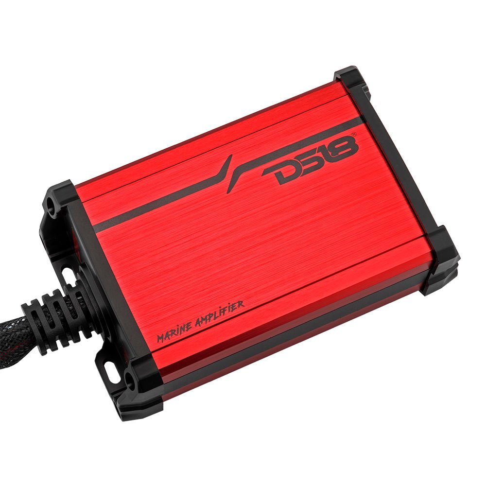 MP 4-Channel Full-Range Class D IP55 Marine and Powersports Amplifier 4 x 40 Watts Rms @ 4-Ohm