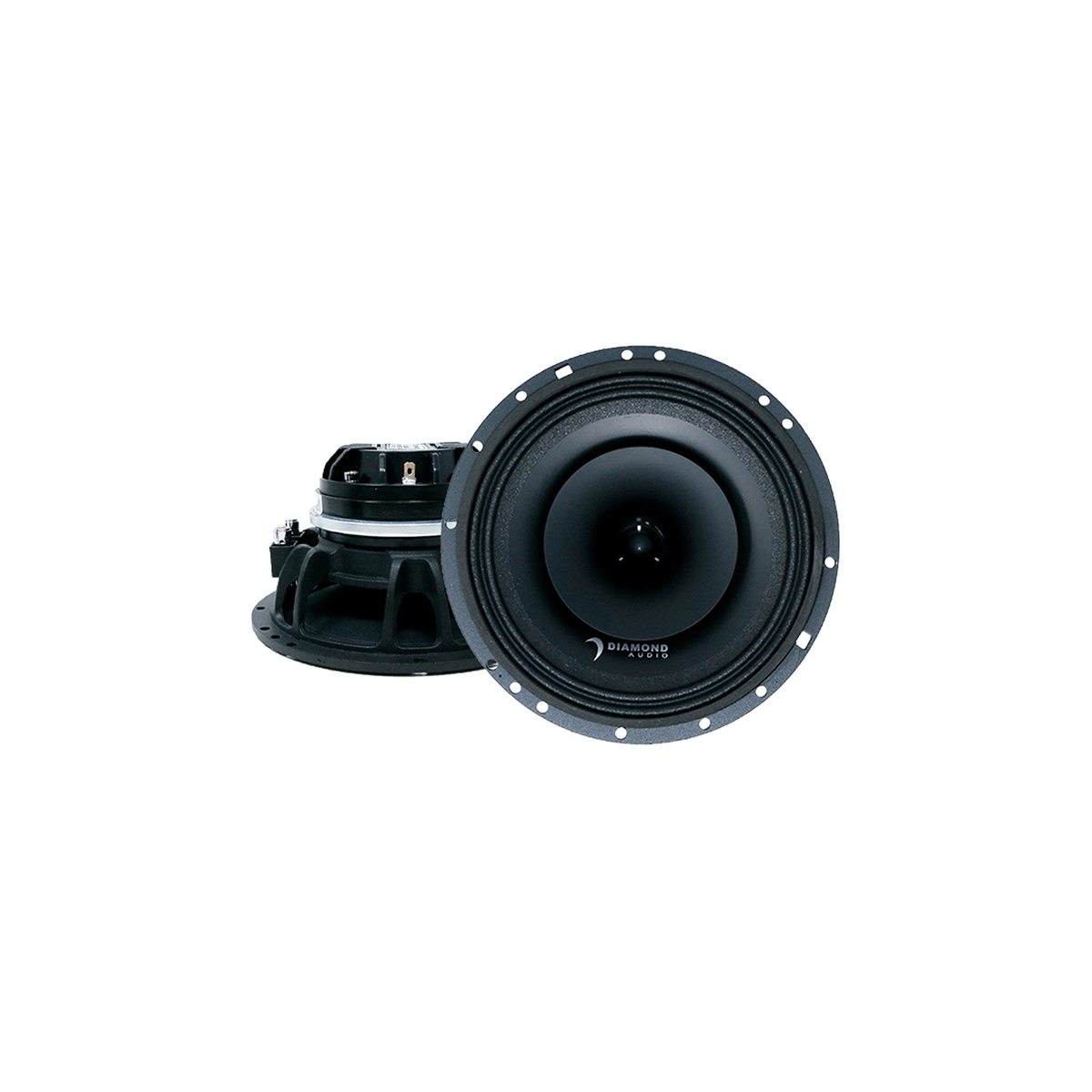 6.5" MP Series 2-Way Full-Range Coaxial Speaker w/1" Horn Tweeter (4Ω) - MP654