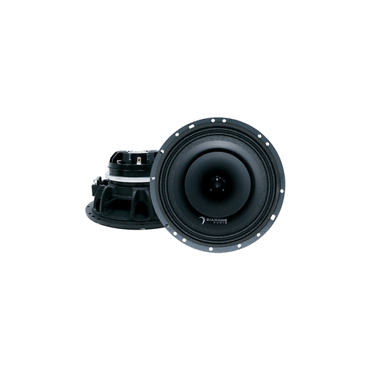 6.5" MP Series 2-Way Full-Range Coaxial Speaker w/1" Horn Tweeter (4Ω) - MP654