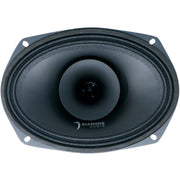 6"x 9" MP Series 2-Way Full-Range Coaxial Speaker w/1" Horn Tweeter (2Ω) - MP692