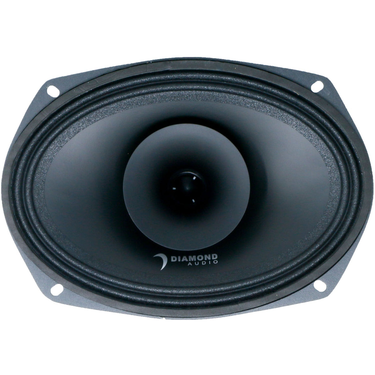 6"x 9" MP Series 2-Way Full-Range Coaxial Speaker w/1" Horn Tweeter (2Ω) - MP692