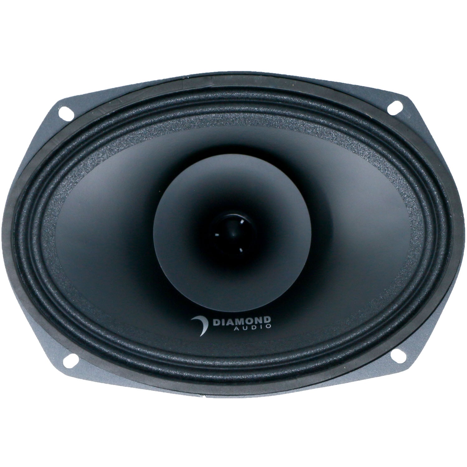 6"x 9" MP Series 2-Way Full-Range Coaxial Speaker w/1" Horn Tweeter (2Ω) - MP692