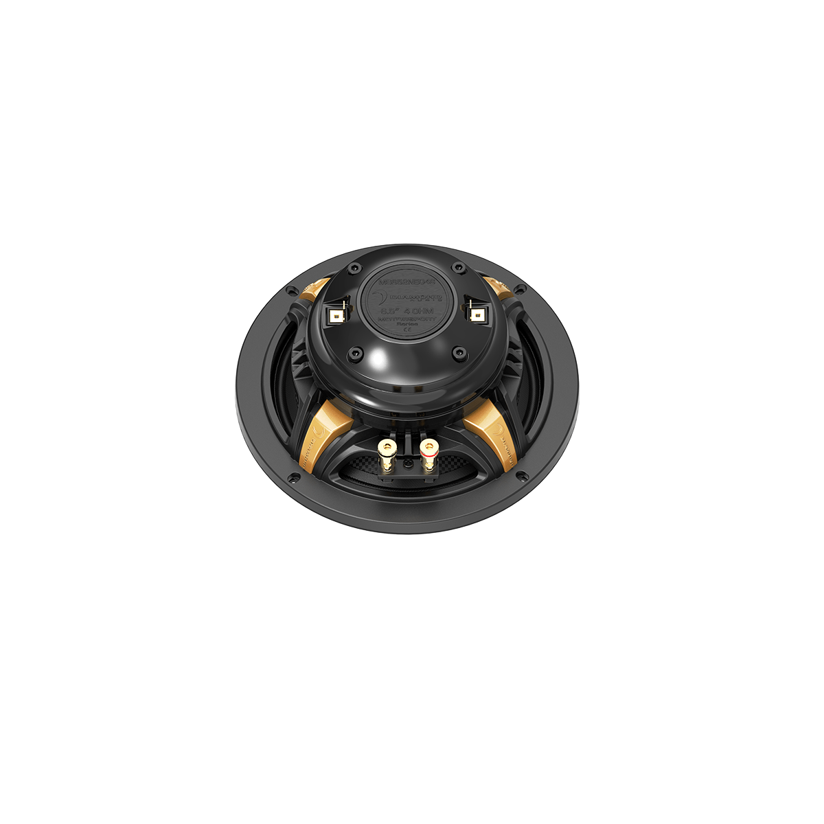6.5" 2-Way Coaxial Shallow Mount NEO Speakers (4Ω) - MS652NEO4S