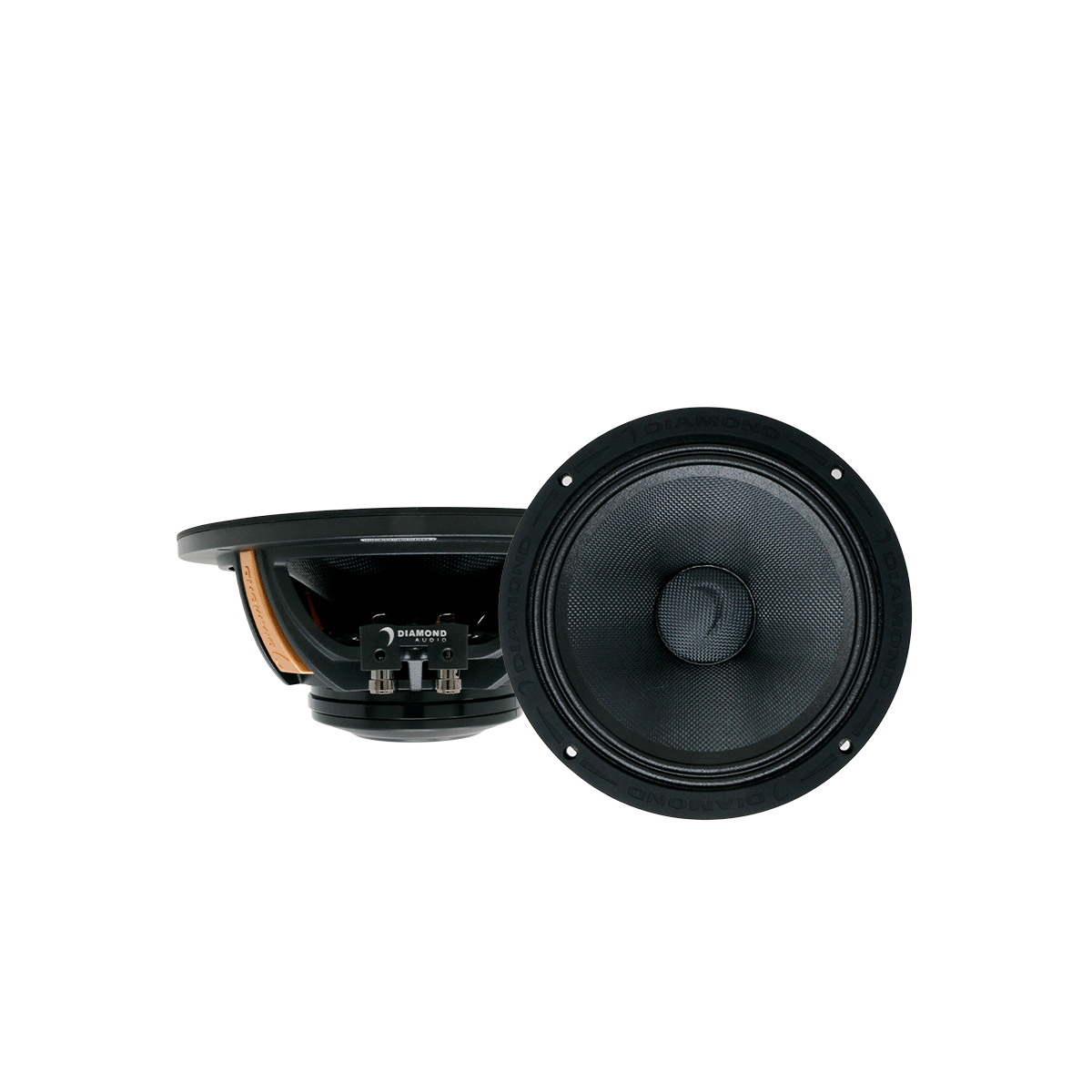 8" MSNEO Series High Output Neo Midrange Speakers (4Ω) - MS8NEO