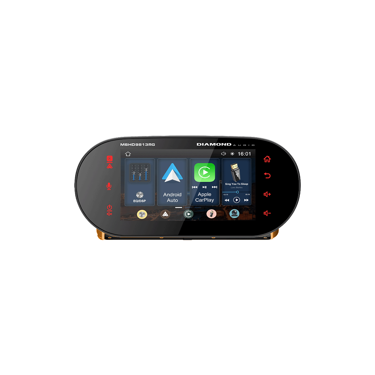 1998-2013 Plug N-Play Digital Media Receiver for Harley Davidson® Road Glide - MSHD9813RG