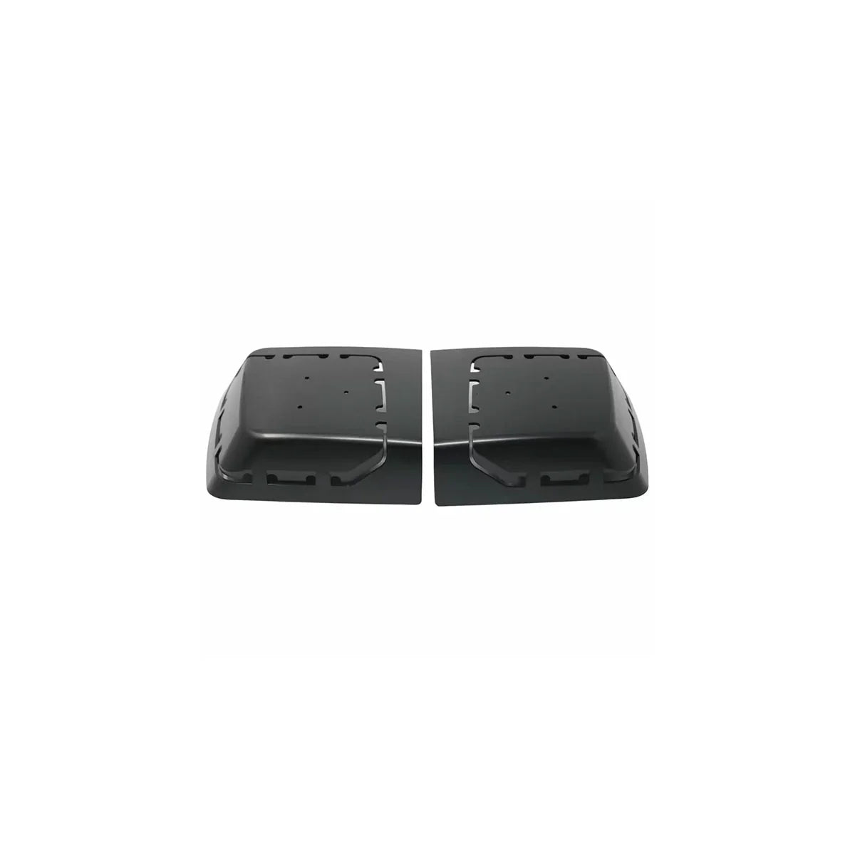 1998-2013 Harley Davidson® Cut In Speaker Lid Kit with HXM69F2BK (2Ω) - MSHXM69F2BKLK13