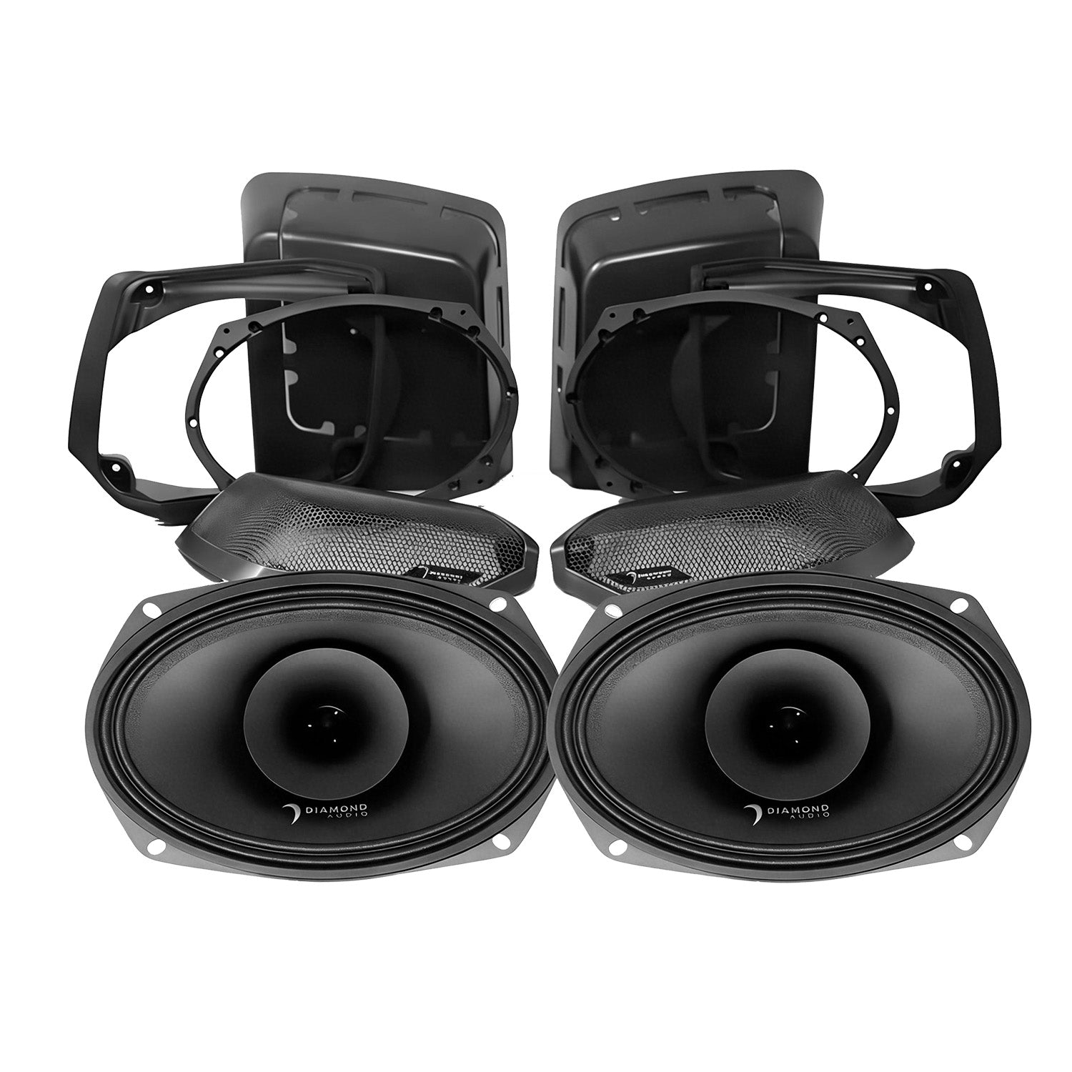 98 - 13 Harley Davidson® Street Glide 4-Speaker System - DA9813SGSP4