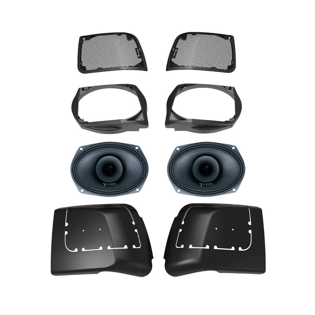 14 - 23 Harley Davidson® Road Glide 4-Speaker System - DA1423RGSP4
