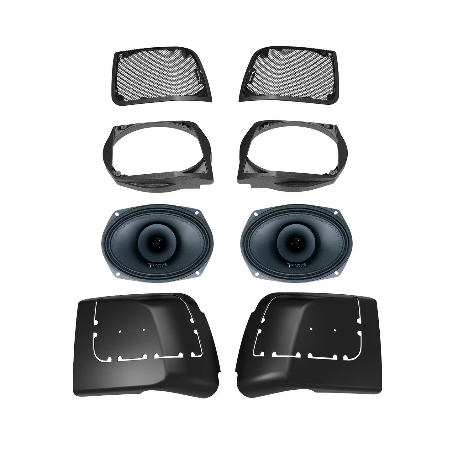 14 - 23 Harley Davidson® Road Glide 4-Speaker System - DA1423RGSP4R