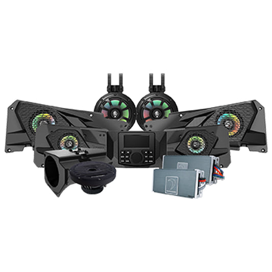 2014+ RZR XP, Media Center, Dual Amps, Speakers & Subwoofer - MSRZRKM34