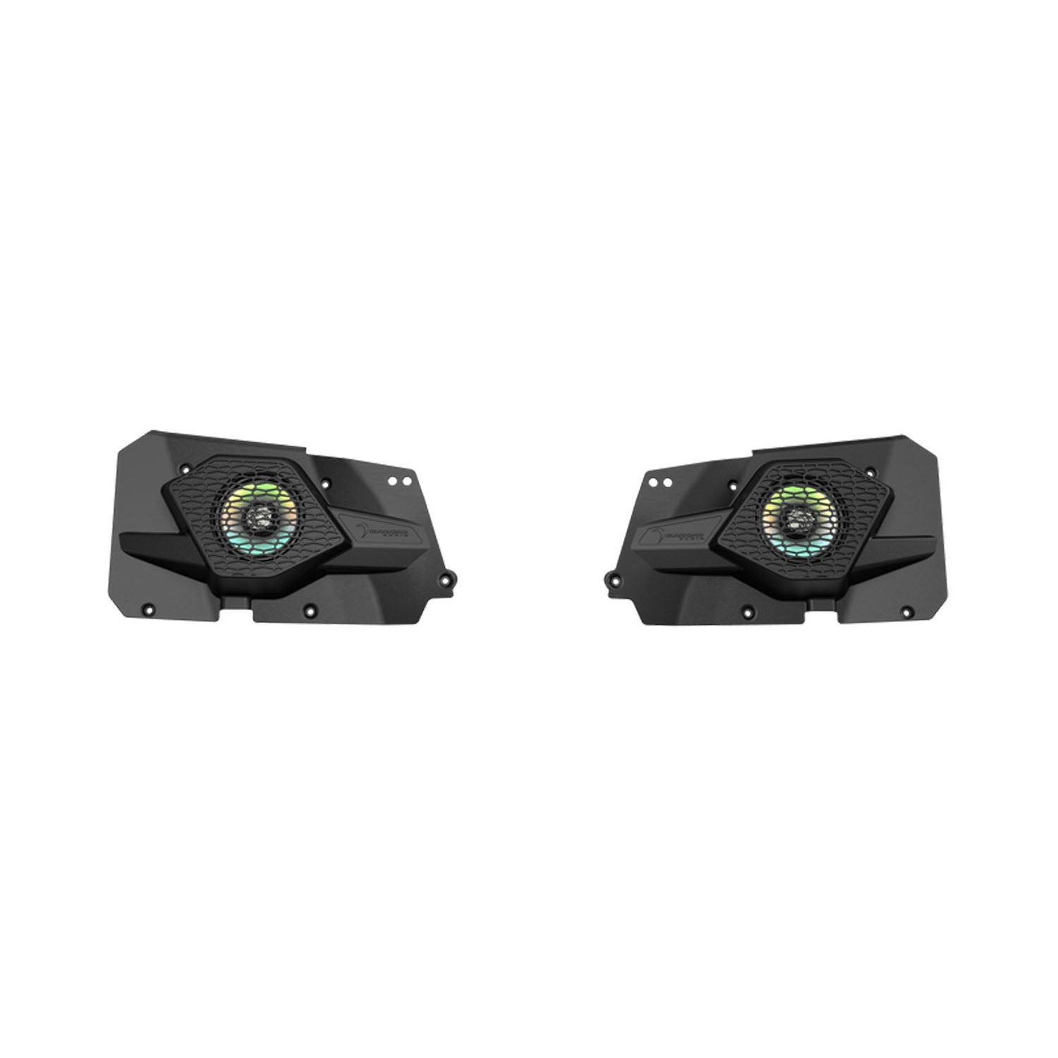 2014-2018 Polaris RZR Rear Speaker Panel Kit  with HXM65F4 Speakers - MSRZRRS