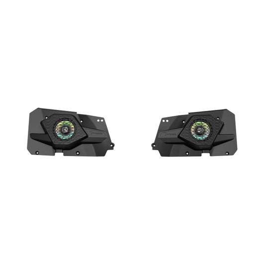 2014-2018 Polaris RZR Rear Speaker Panel Kit  with HXM65F4 Speakers - MSRZRRS