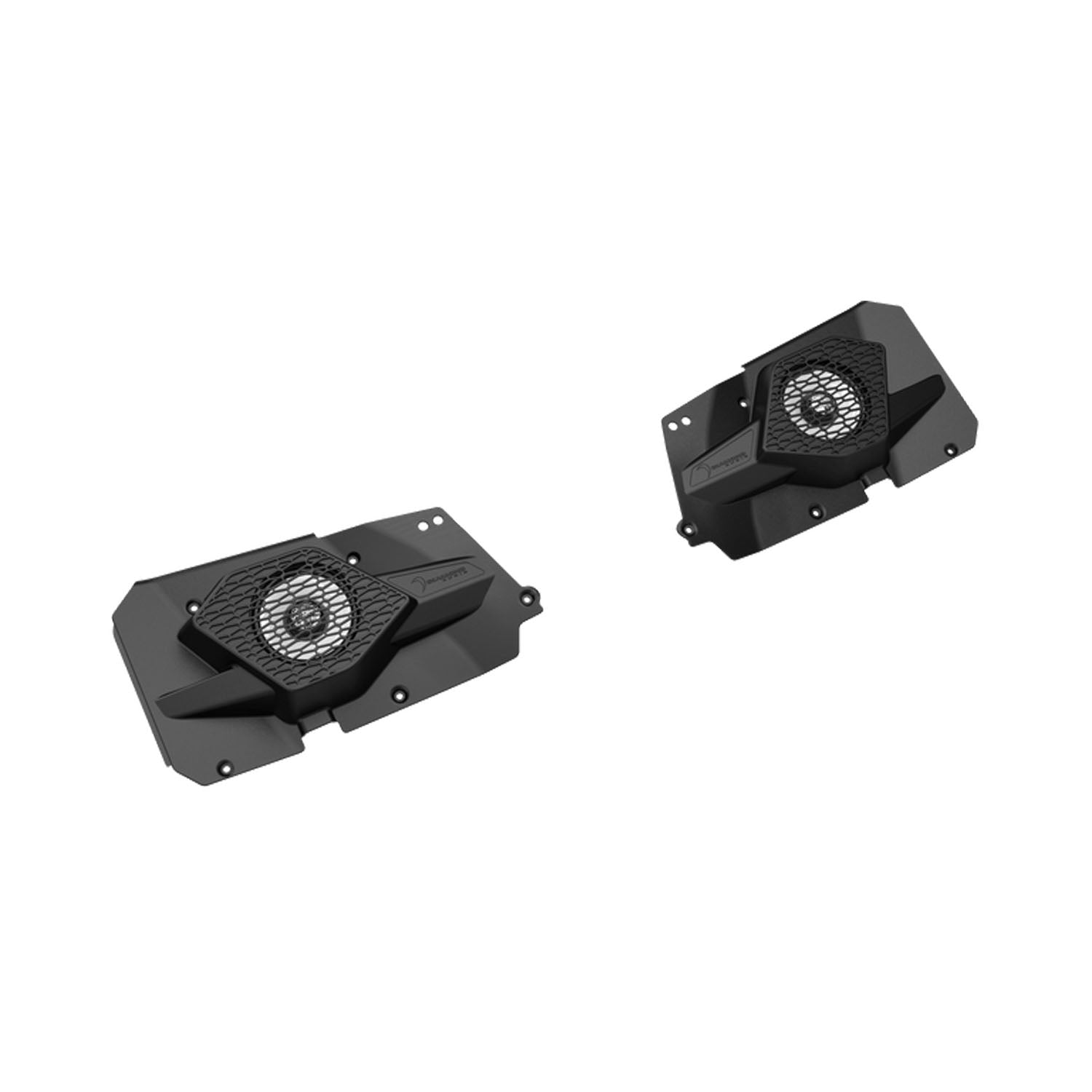 2014-2018 Polaris RZR Rear Speaker Panel Kit  with HXM65F4 Speakers - MSRZRRS