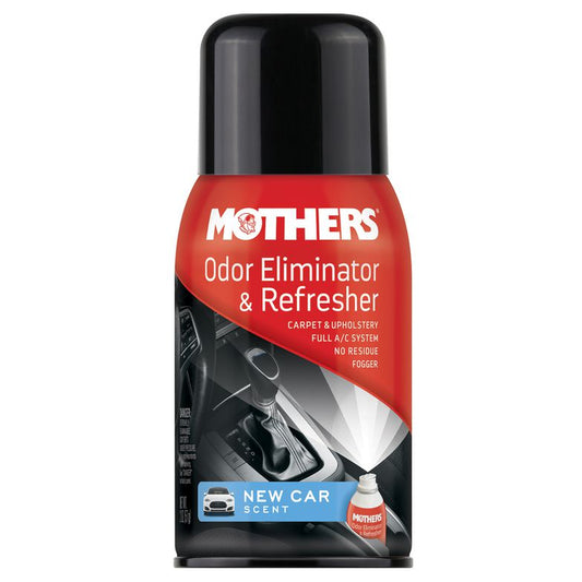 Mothers ODOR ELIMINATOR & REFRESHER NEW CAR SCENT AEROSOL 2OZ 06811