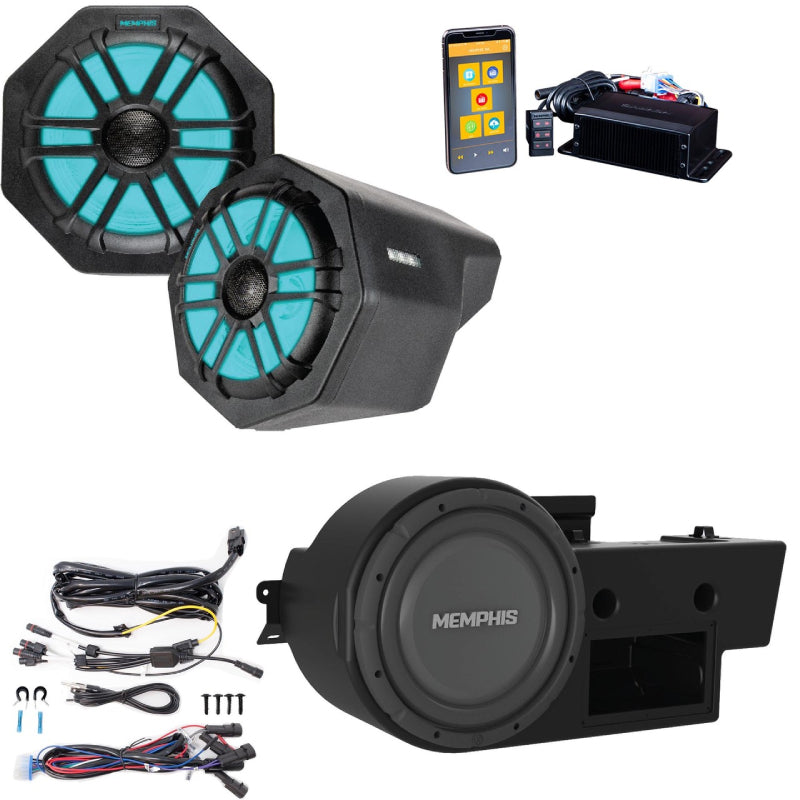 Memphis Audio Marine & UTV Subwoofer GENCORE2P