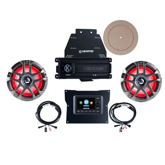 Memphis Audio KRXPAK4 UTV Vehicle-Specific Sound Package KRXPAK4