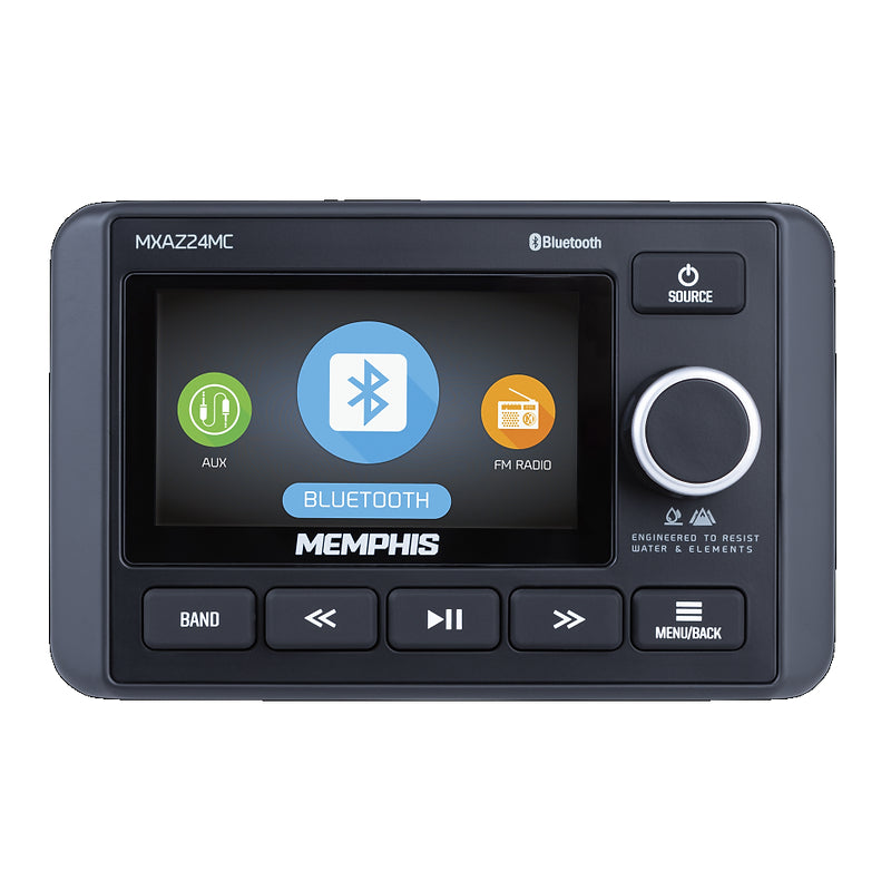 Memphis Audio UTV Head Unit MXAZ24MC