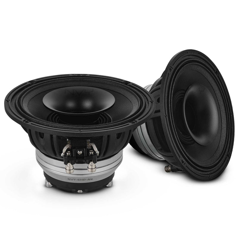 6.5” Water-Resistant Hybrid Loudspeaker With Titanium Compression Driver and Neodymium Magnet | 250W RMS 4-Ohm