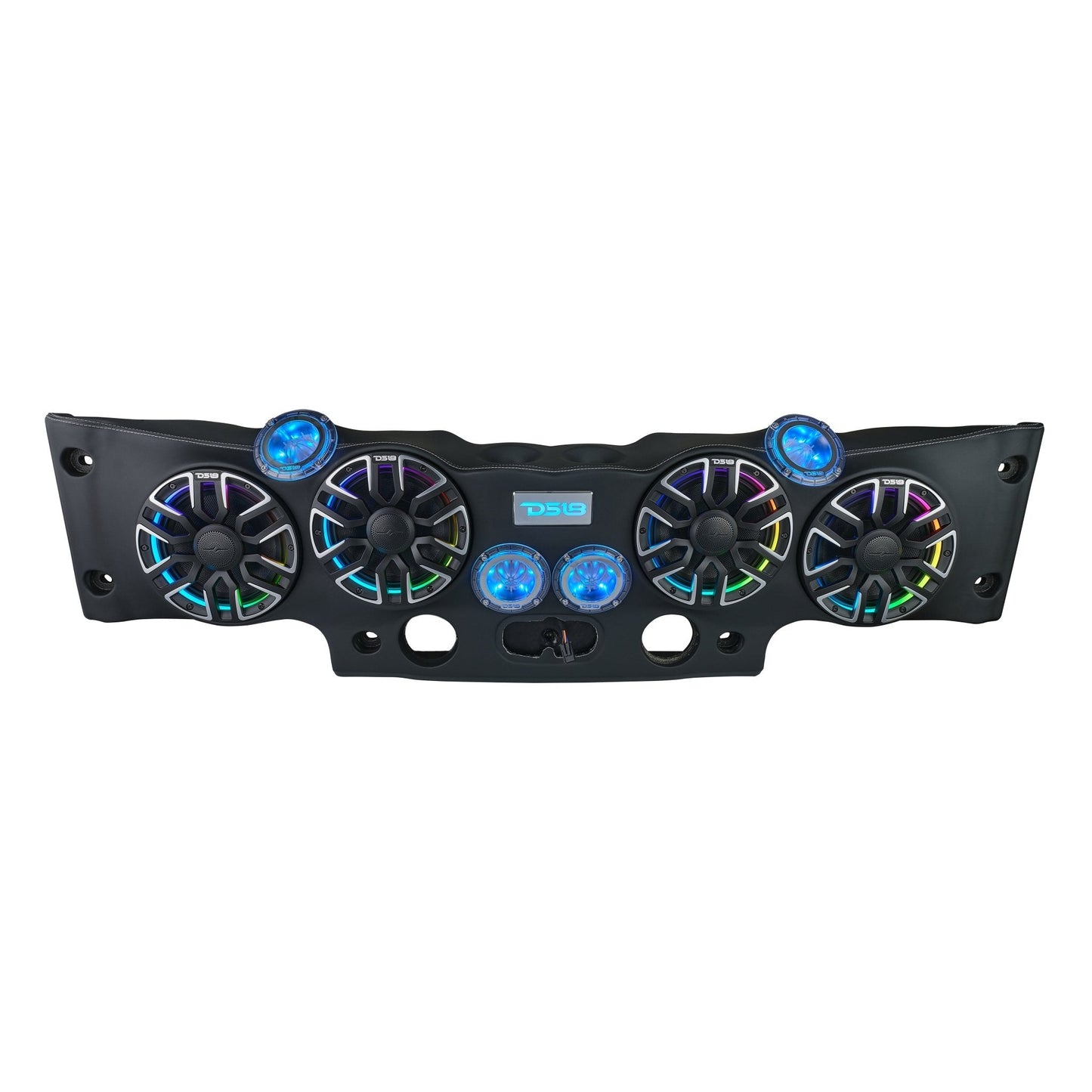 Jeep JK/JKU Loaded Sound Bar - 4x 8” NVY-M8 Speakers, 4x Digital Bullet Tweeters, 2x PRO-DRNSC Drivers & LED Lighting