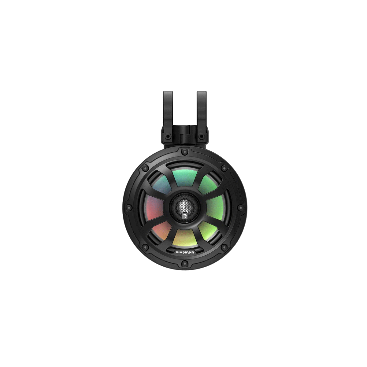 6.5" 2-Way Marine Tower Speaker w/Titanium Dome Tweeter (Black) - POD65F4B