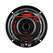 PRO 6.5" Neodymium Carbon Fiber Water resistant Cone Mid-Bass Loudspeaker 250 Watts Rms 4-Ohm