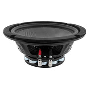PRO 8" Neodymium Carbon Fiber Water resistant Cone Mid-Bass Loudspeaker 300 Watts Rms 2-Ohm