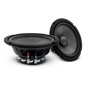 PRO 8" Neodymium Carbon Fiber Water resistant Cone Mid-Bass Loudspeaker 300 Watts Rms 2-Ohm