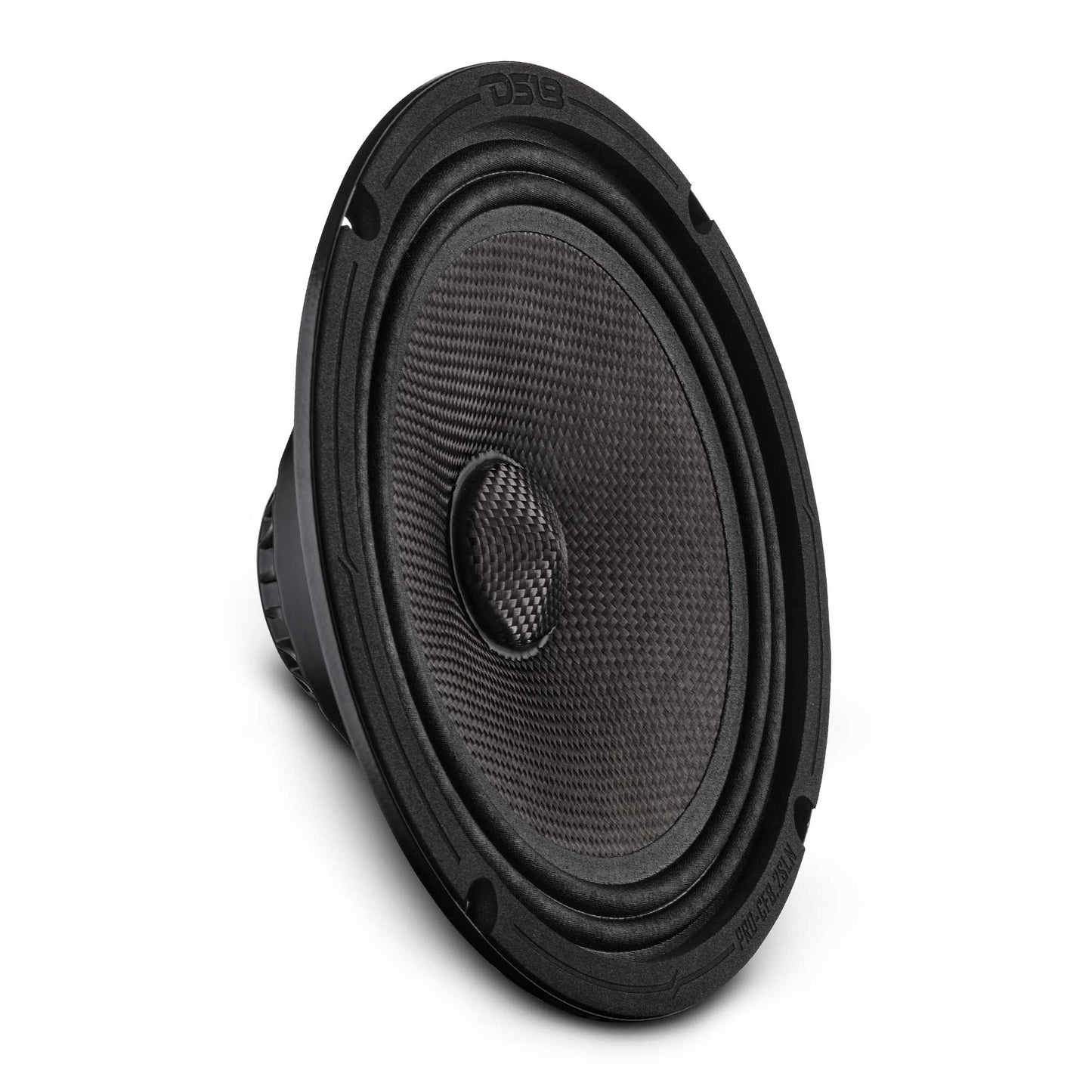 8” Slim Motorcycle & Motorsports Loudspeaker With Neodymium Magnet and Water Resistant Carbon Fiber Cone | 200W RMS 2-Ohm