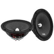 Jeep JL, JT Overhead Sound Bar Package With Vinyl Finish and Dream LED Lights 4 x 8" and 4 Tweeters (MADE IN USA)