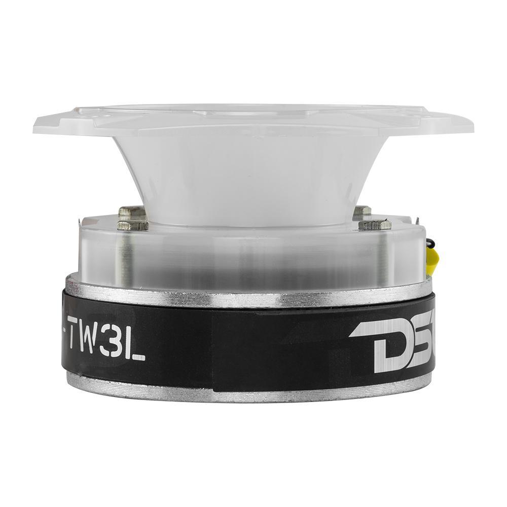 4" Super Bullet Tweeter 250 Watts 1.5" Titanium 4-Ohm Vc with RGB LED Lights