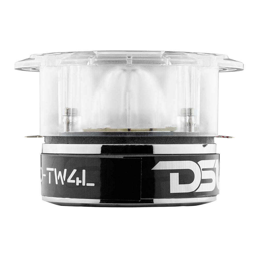 4.5" Super Bullet Tweeter 280 Watts 1.75" Titanium 4-Ohm Vc with RGB LED Lights