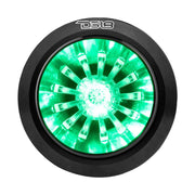 1.6" Shallow High Compression Neodymium Super Bullet Tweeter 140 Watts 1" Polyether Ether Ketone 4-Ohm Vc With RGB LED Lights