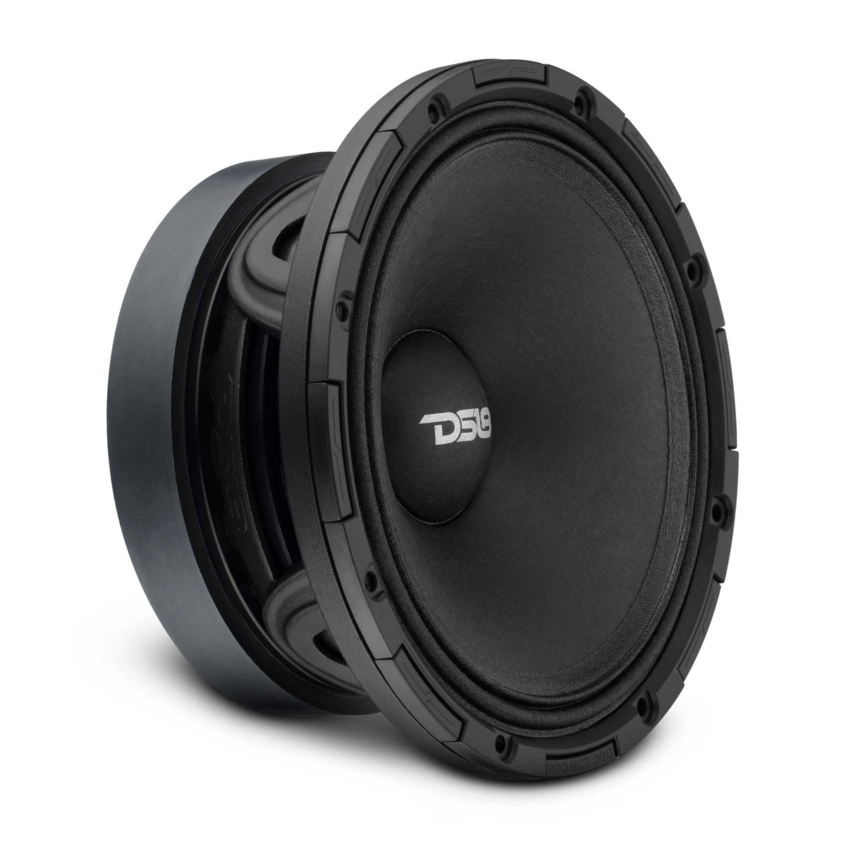 PROJECT360 6.5” High-Sensitivity Mid-High Loudspeaker - 300W RMS 4-Ohm - Rotating Recone Design For Quick Repair