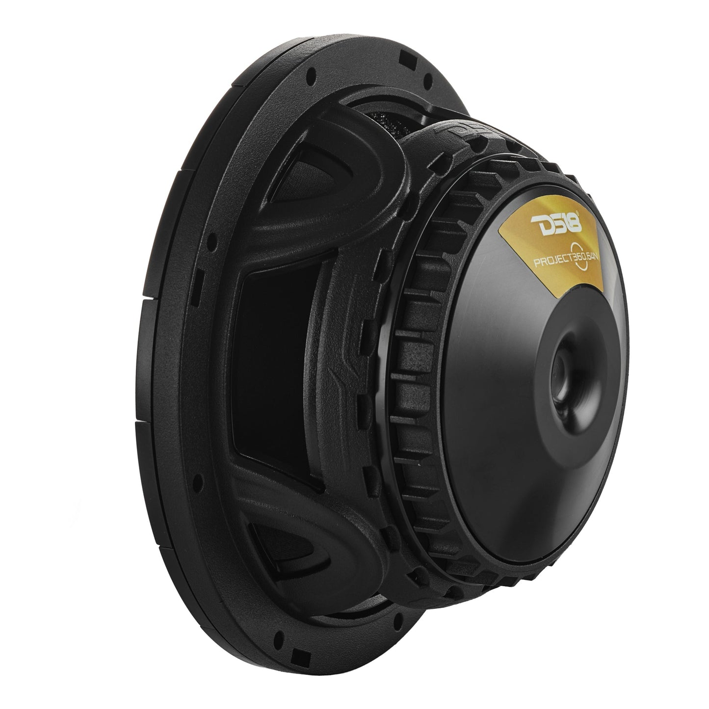 PROJECT360 6.5” High-Sensitivity Mid-High Loudspeaker With Neodymium Magnet - 350W RMS 4-Ohm - Rotating Recone Design For Quick Repair