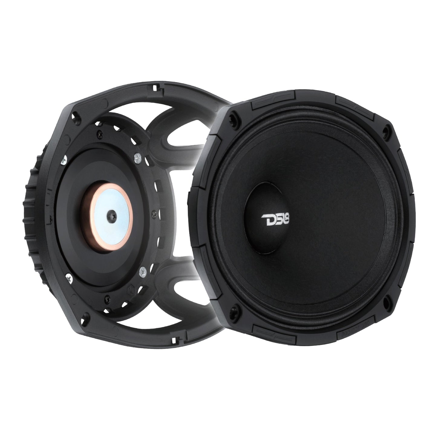 PROJECT360 6x9” High-Sensitivity Mid-High Loudspeaker With Neodymium Magnet - 350W RMS 4-Ohm - Rotating Recone Design For Quick Repair