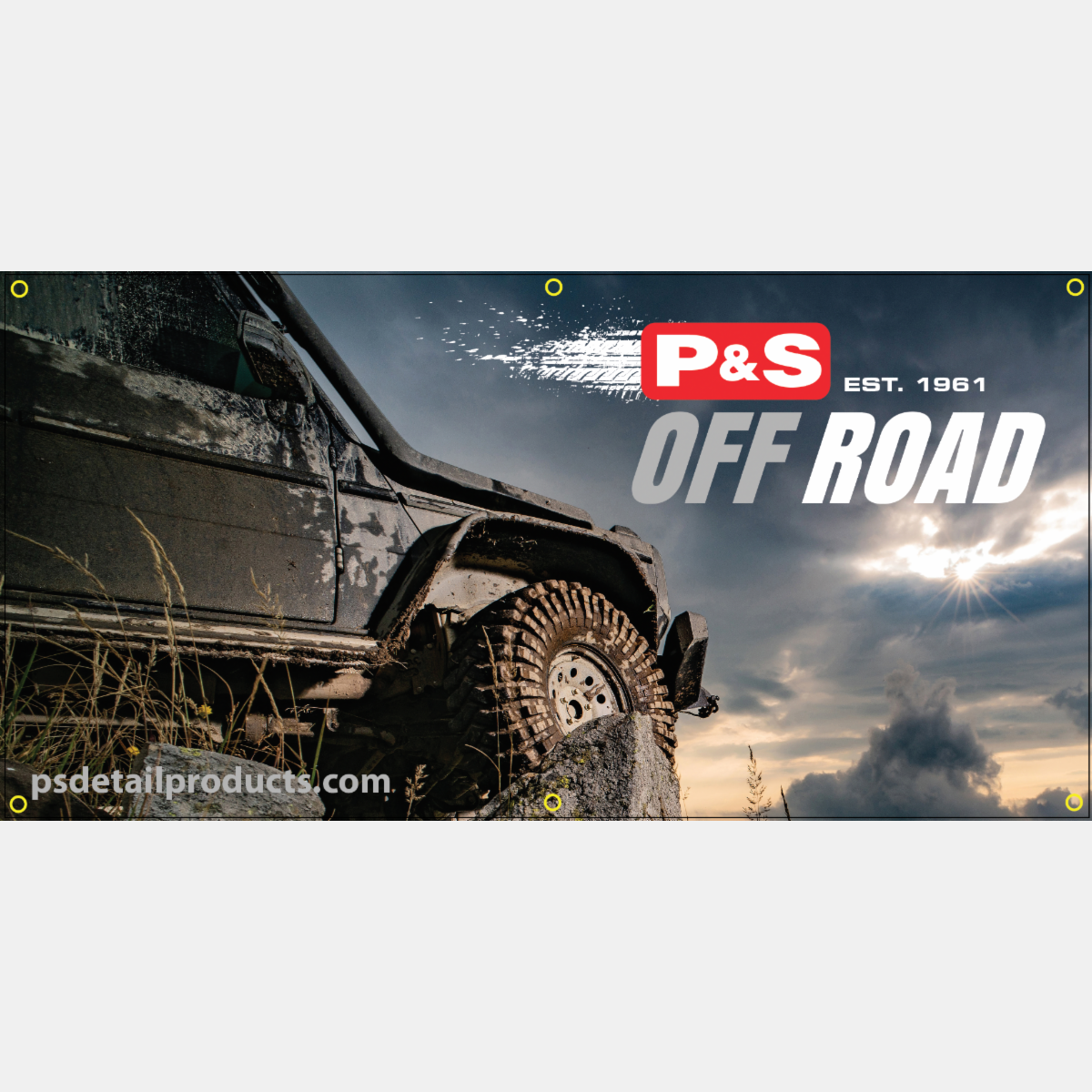 P & S Detail Products Off Road Banner AD94