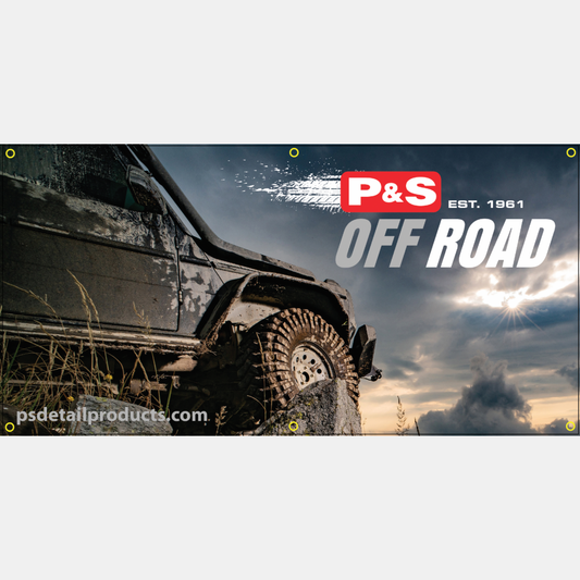 P & S Detail Products Off Road Banner AD94