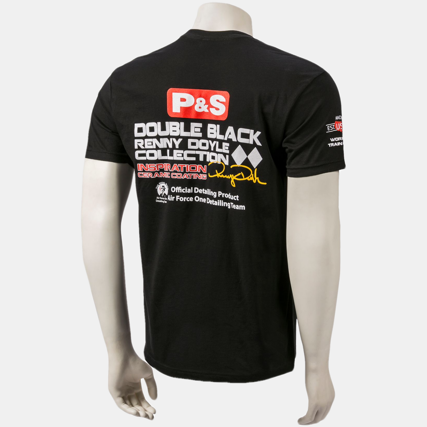 P & S Detail Products Double Black Renny Doyle T-Shirt AD67S