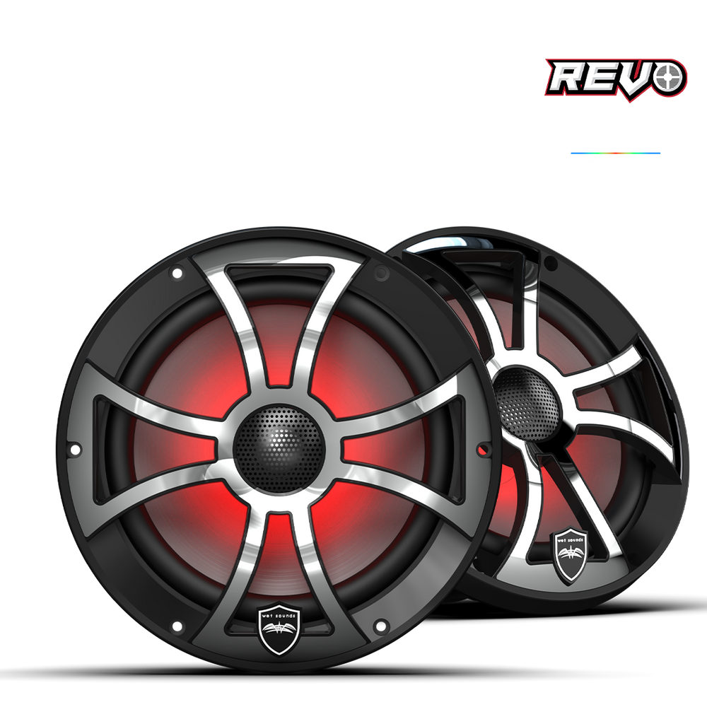 Wet Sounds Marine speaker REVO 8 XS-B-SS V3