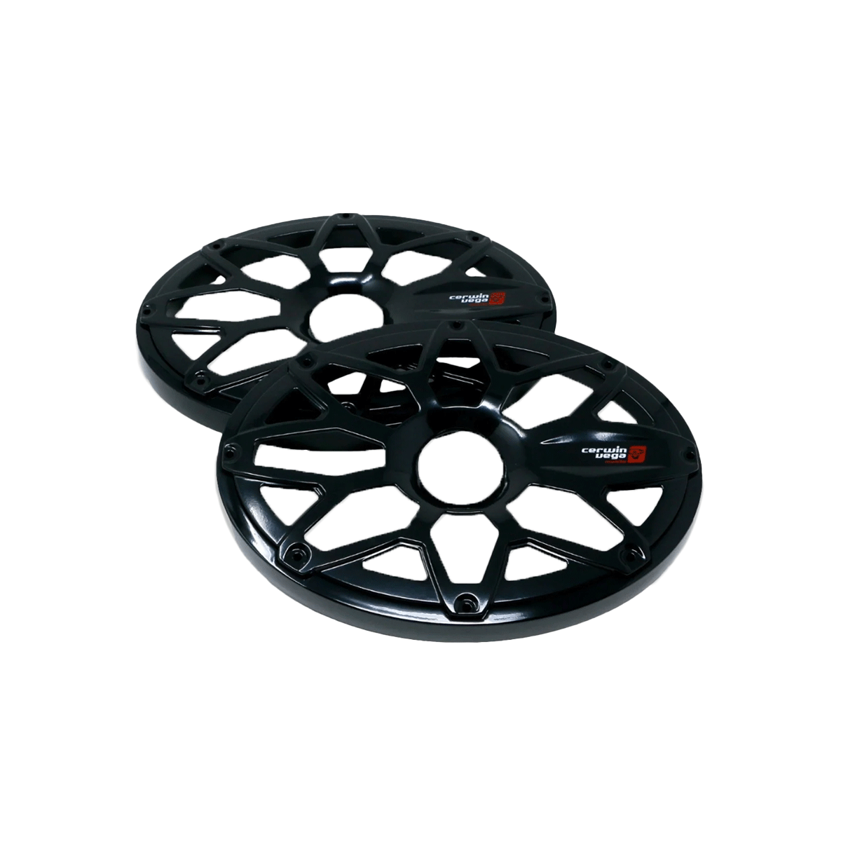 6"x 9" RPM Stroker Flush Mount Speaker Grill, Black (Pair) - SM69FBB