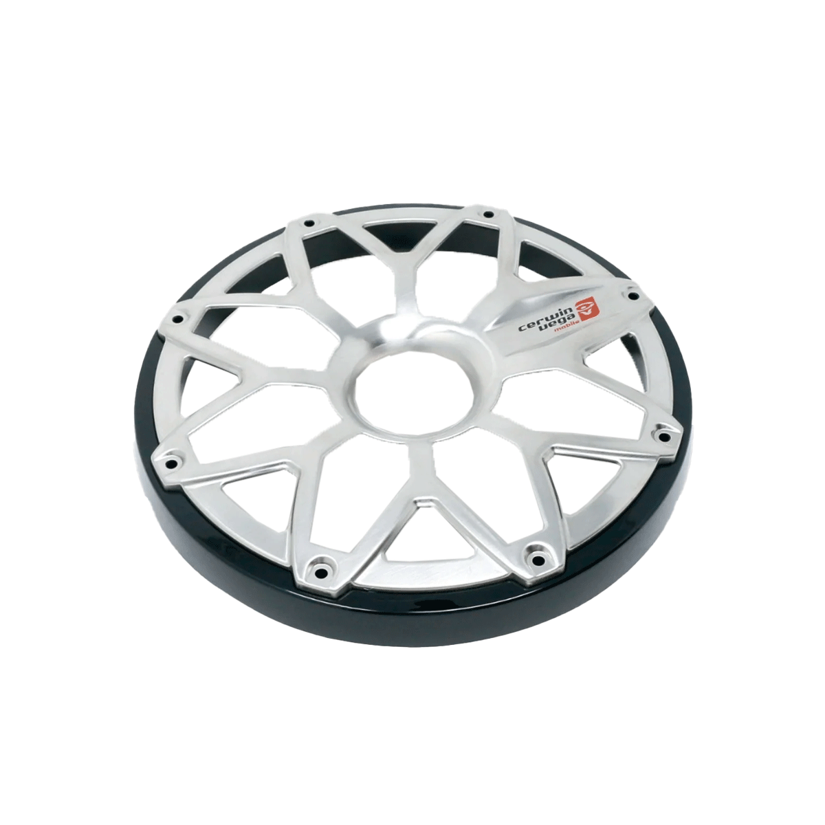 6.5” RPM Stroker Flush Mount Speaker Grill, Black (Pair) - SM65FGB