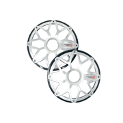 6.5” RPM Stroker Flush Mount Speaker Grill, Black (Pair) - SM65FGB