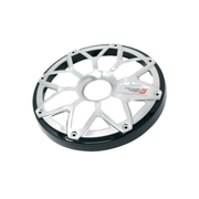 6.5” RPM Stroker Flush Mount Speaker Grill, Black (Pair) - SM65FGB