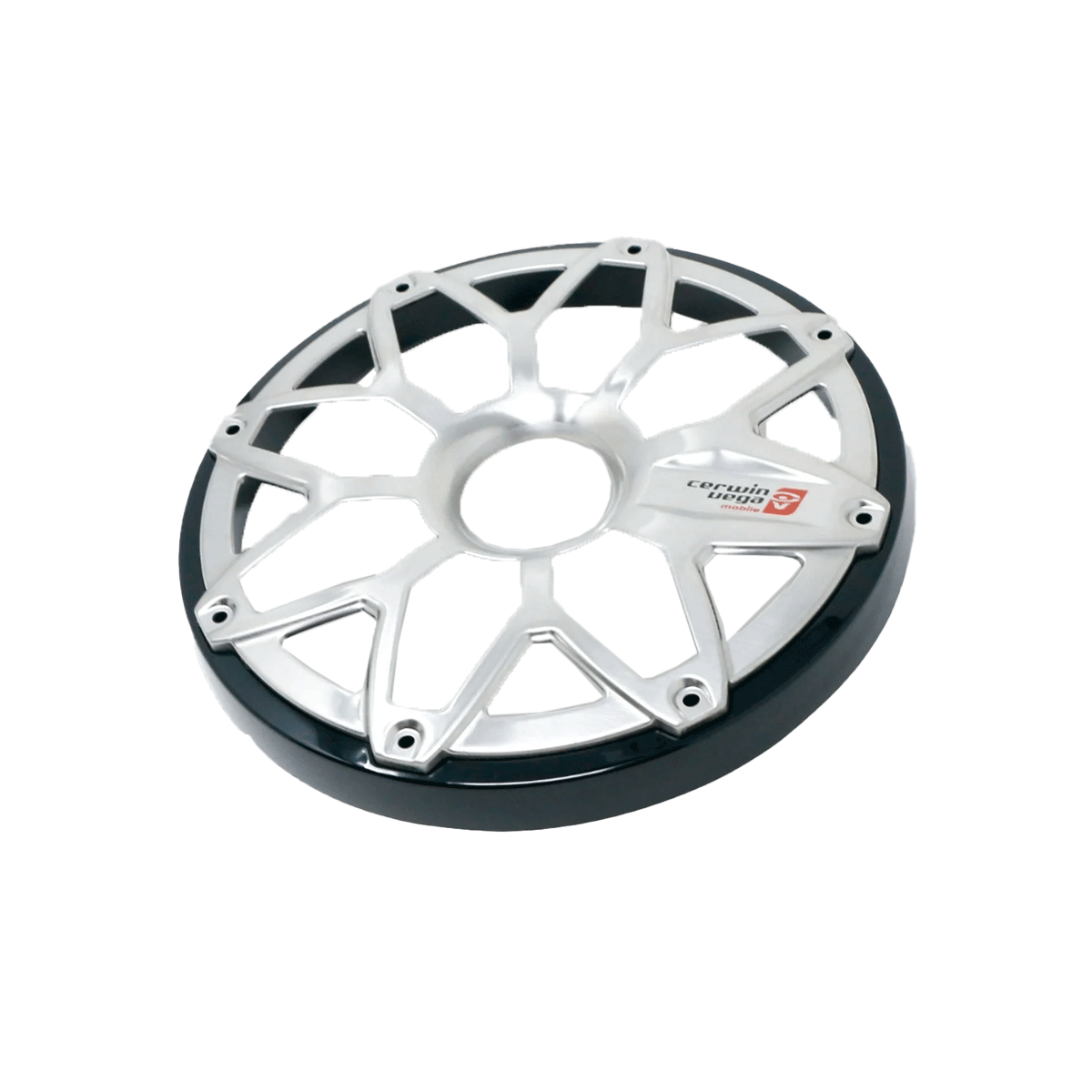 6.5” RPM Stroker Flush Mount Speaker Grill, Black (Pair) - SM65FGB