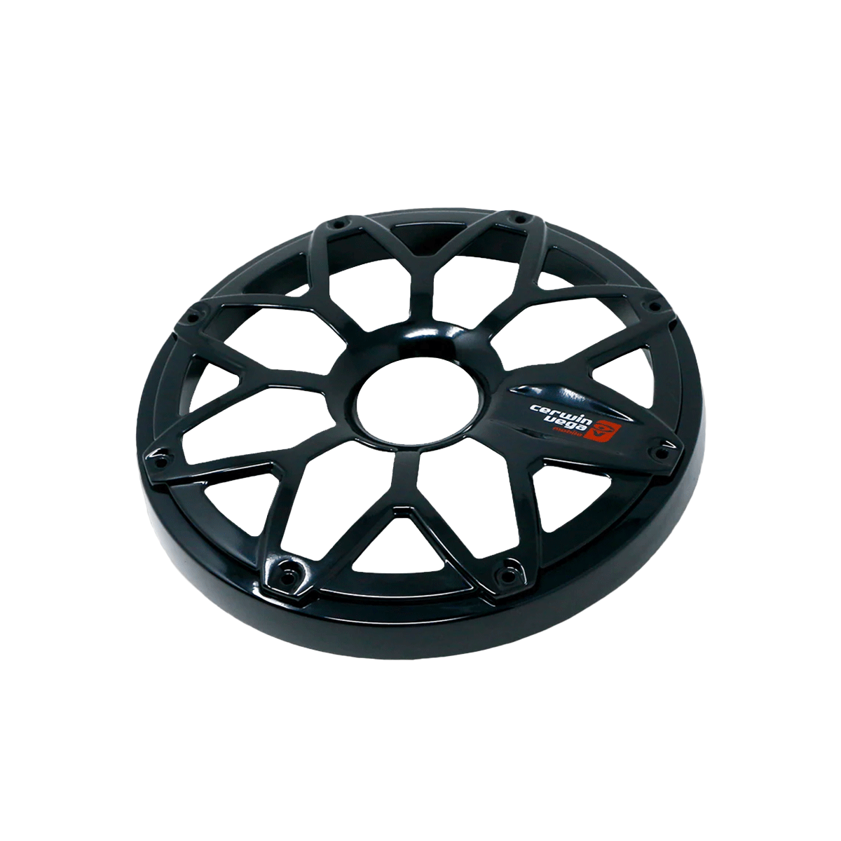 6.5" RPM Stroker Flush Mount Speaker Grill, Black (Pair) - SM65FBB