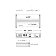 2-Channel SRPM Stroker Full Range Class-D Amplifier - SRPM700.2DW