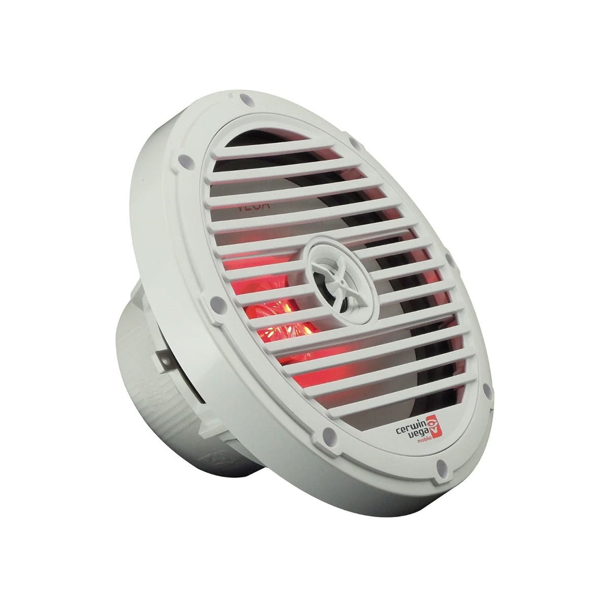 8" Vega Marine 2-Way Coaxial Speakers (White) - VM8