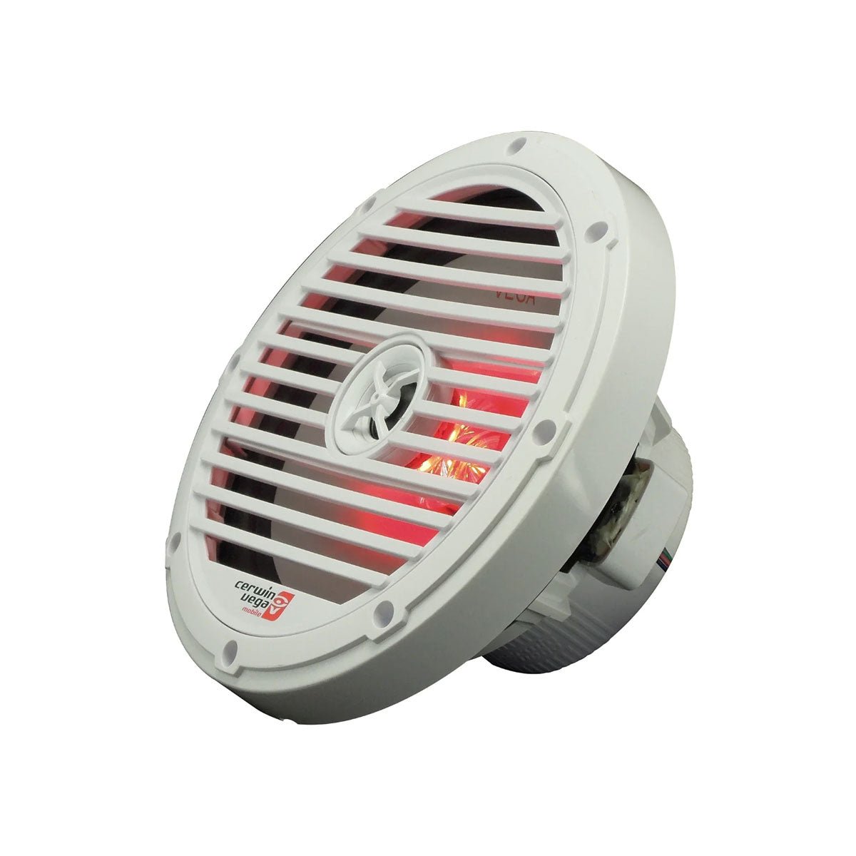 8" Vega Marine 2-Way Coaxial Speakers (White) - VM8