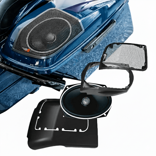 2014-2023 Harley Davidson® Cut In Lid Kit with ST69CX (4Ω) - RPMST694LK